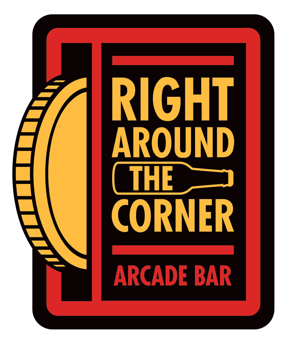 Tiffany's Melons — Right Around the Corner Arcade Brewery logo